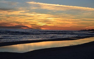 Alabama Gulf Coast Beach Sunset