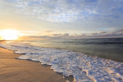 sunrise on Gulf Shores and Orange Beach Alabama